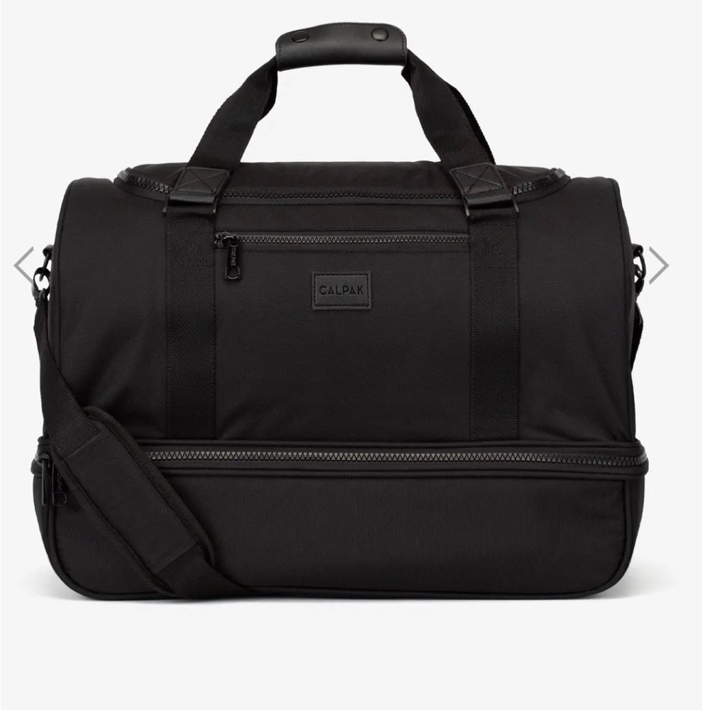 CALPAK Black Stevyn Duffle Bag